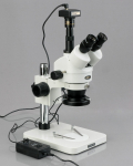 3.5X-90X Trinocular Zoom Microscope, 10MP