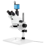 SM-1 Trinocular Microscope w/8W Ring Light
