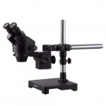 3.5X-180X Black Microscope with Single Arm Stand