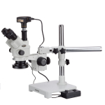 3.5X-90X Trinocular Stereo Microscope, 18MP