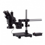 3.5X-90X Trinocular Stereo Microscope, Black
