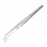 6" Curved Serrated Tip College forceps
