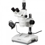 3.35X-90X Microscope Head with Two Lights