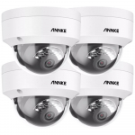 4K (8MP) AI Microphone PoE IP Dome 4mm Camera Set