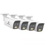 4K AI Dual-Way Audio PoE IP Bullet Camera Set