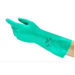 37-676 Chemical Resistant 15mil Gloves, Size 10, Green