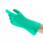 39-122 Reinforced Nitrile Gloves, Size 10, Green
