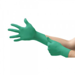 Microflex Ultimate Barrier Glove, L, Nitrile, Green