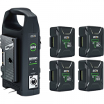 Titon 4 x 150 G-Mount Batteries and Charger Kit
