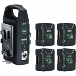 Titon 4 x 150 V-Mount Batteries and Charger Kit
