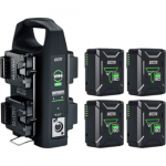 Titon Micro 4 x 90VM Batteries and VM4 Charger