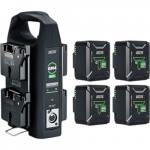 Titon Micro 4 x 150GM Batteries and GM4 Charger