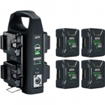 Titon Micro 4 x 150VM Batteries and VM4 Charger