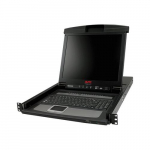 Rack LCD Console, Integrated 16-Port