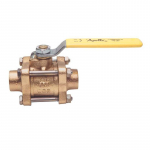 1-1/4" Pipe, Full Port, Bronze Standard Ball Valve