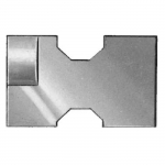 1" H.S. Double Notched Multi-Tool Blade, D Series