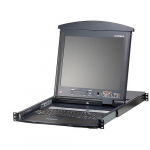 8-port 17" Dual Rail LCD KVM Switch and Cable