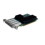 Quad-Channel 32Gb/s PCIe 3.0 Host Bus Adapter
