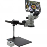 6.7x -50x True Trinocular Stereo Zoom Microscope