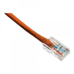 UTP Bootless Patch Cable, Orange, 2ft, CAT6, 550MHz