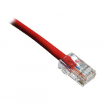 UTP Bootless Patch Cable, Red, 20ft, CAT6, 550MHz