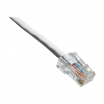UTP Bootless Patch Cable, White, 20ft, CAT6, 550MHz
