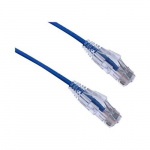 Ultra-Thin Snagless Patch Cable, Blue, 100ft