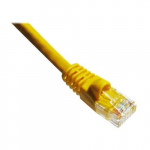 Shielded Patch Cable, Molded Boots, Yellow, 3ft