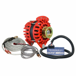 Alternator 170A 12V Foot Saddle K6 Pulley Kit