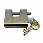 Solid Block Lock w/ 16mm x 12mm Shackle Clearance