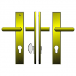 Brass 'U' Style Trim Set, Finish #15