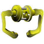 Classic Lever Set, Bright Polished Steel