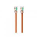 Cat5e Non-Booted UTP Patch Cable, Orange 2ft