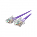 Cat5e Non-Booted UTP Patch Cable, Purple 4ft