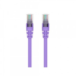 Cat5e Patch Cable, Purple, Snagless 6ft