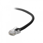 Cat5e Non-Booted UTP Patch Cable, Black 7ft
