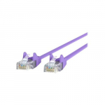 Cat5e Patch Cable, Purple, Snagless 7ft