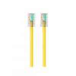 Cat5e Non-Booted UTP Patch Cable, Yellow 8ft