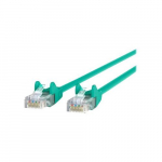Cat5e Patch Cable, Snagless, Green 10ft