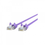 Cat5e Patch Cable, Purple, Snagless 10ft