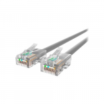 Cat5e Non-Booted UTP Patch Cable, Gray 100ft