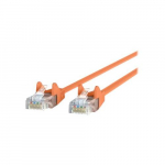 Cat5e Patch Cable, Orange, Snagless 14ft
