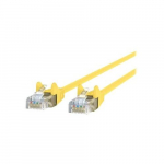 Cat5e Patch Cable, Yellow, Snagless 20ft