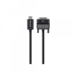 HDMI to DVI M M Cable, Black 12ft