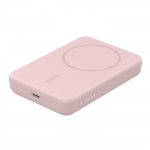 BoostCharge Wireless Power Bank 5K and Stand, Pink