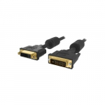 DVI Extension Cable, DVI-D (M-F), Black 15ft