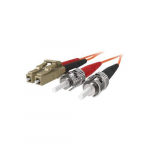 Fiber Optic Cable LC-ST Duplex Multimode, 2m