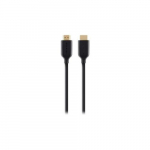 High Speed HDMI M M Cable with Ethernet, Black 2m