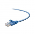 TAA Cat5e Snagless Patch Cable, Blue, 1ft