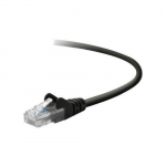 TAA Cat5e Snagless Patch Cable, Black, 5ft